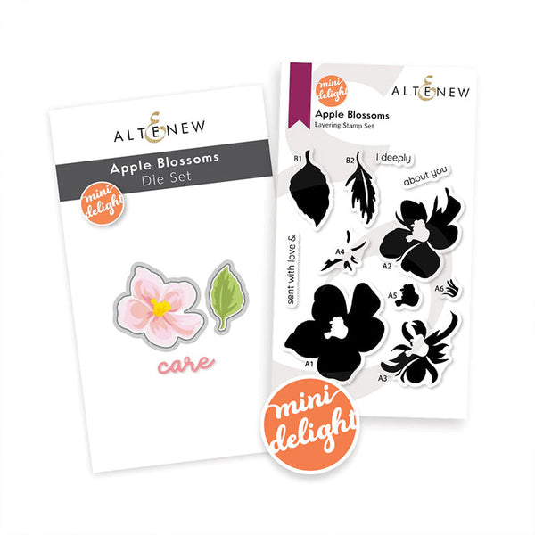 Altenew Stamps & Dies Mini Delight: Apple Blossoms