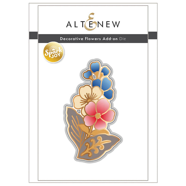Altenew Dies Spark Joy: Decorative Flowers Add-On