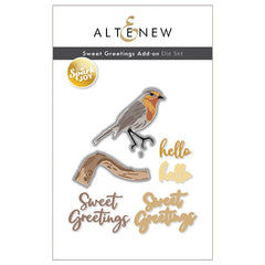 Altenew Dies Spark Joy Sweet Greetings Add-On