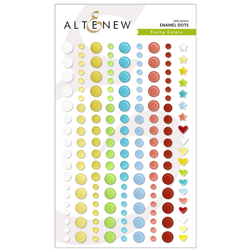 Altenew Enamel Dots Fruity Colors