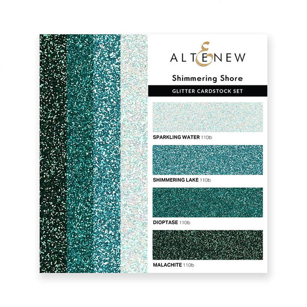 Altenew Cardstock Glitter Gradient Shimmering Shore