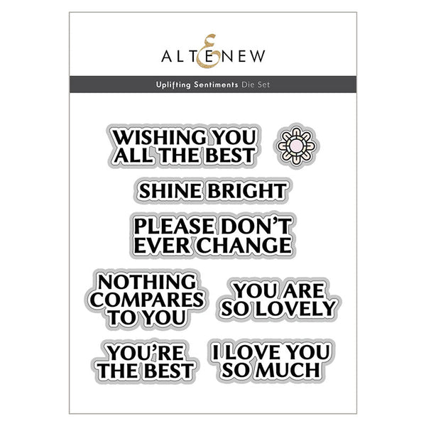 Altenew Dies Uplifting Sentiments