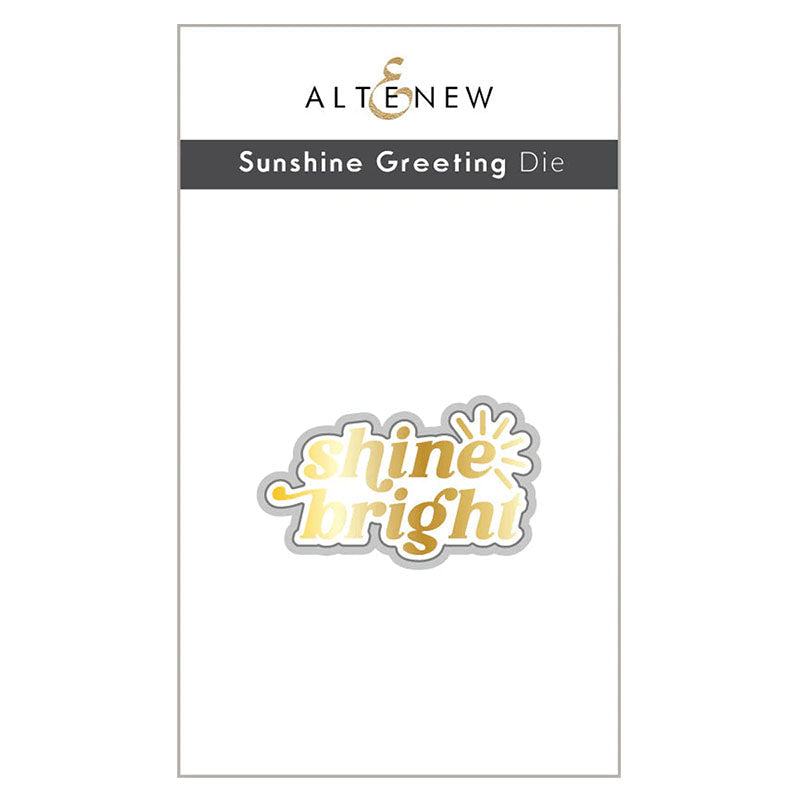 Altenew Dies Sunshine Greeting