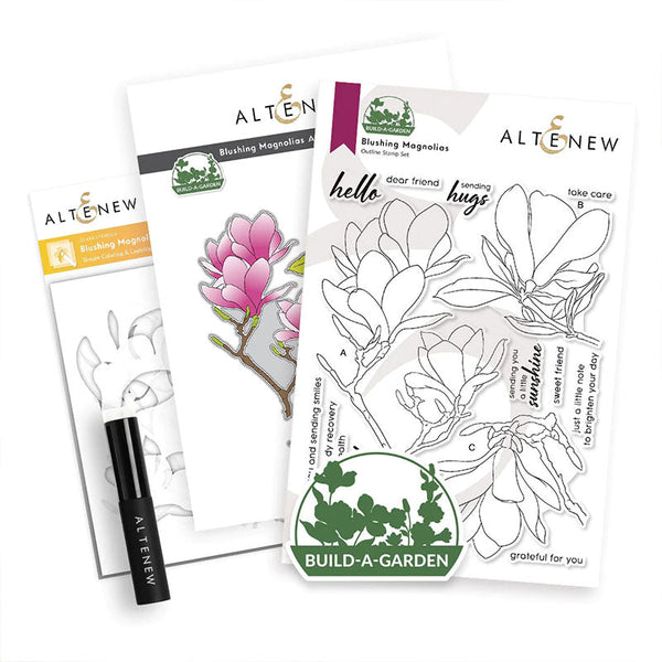 Altenew Bundle 3pc Build-A-Garden Blushing Magnolias