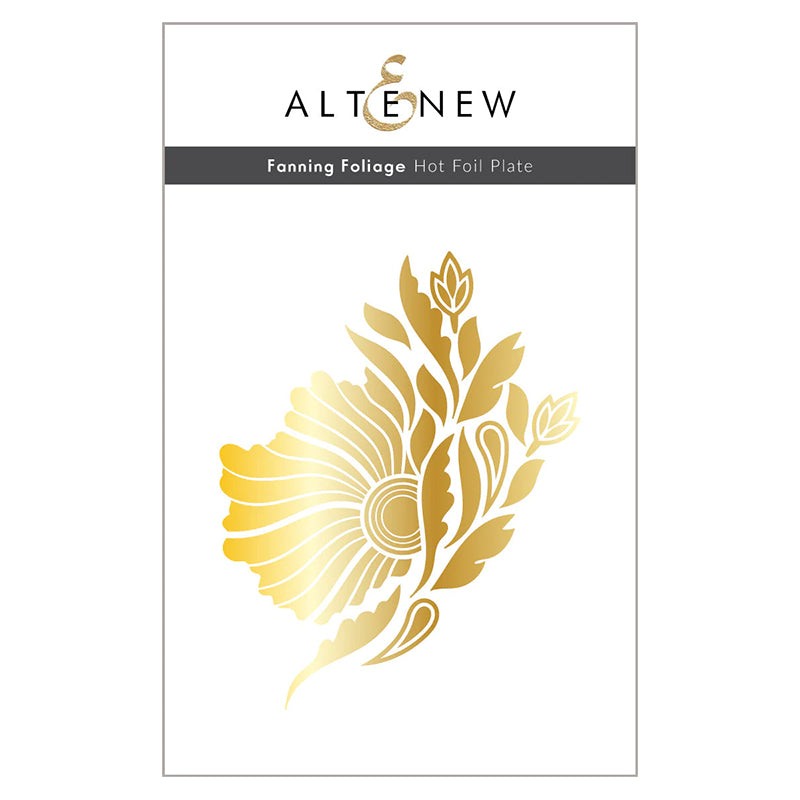 Altenew Hot Foil Plate Fanning Foliage