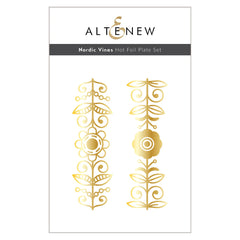 Altenew Hot Foil Plate Nordic Vines