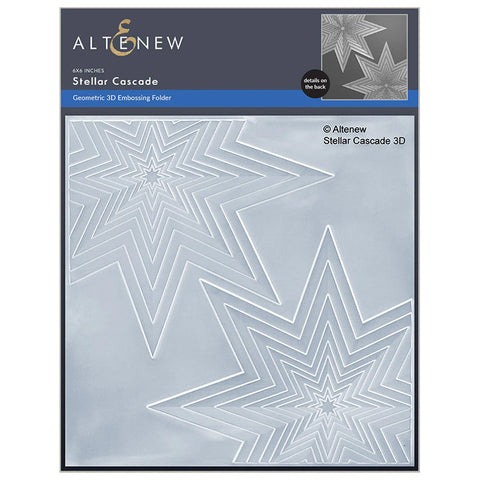 Altenew Embossing Folder Stellar Cascade