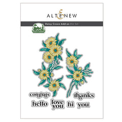 Altenew Dies Build-A-Garden: Daisy Crown Add-on