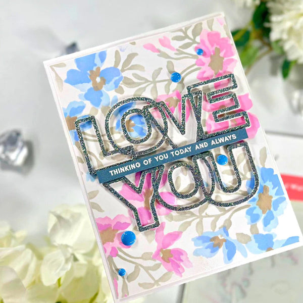 Altenew Dies Build-A-Garden: Daisy Crown Add-on