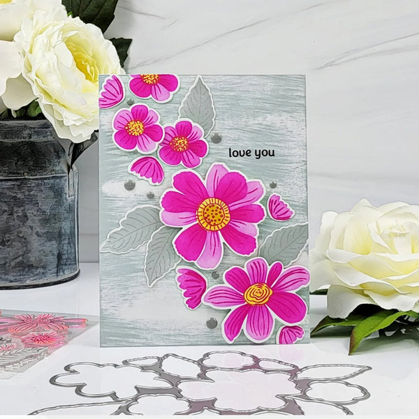 Altenew Dies Dynamic Duo: Floral Whimsy Add-on
