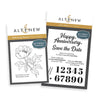 Altenew Press Plate 2pc Romantic Florals