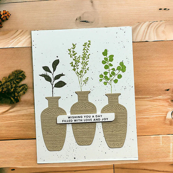 Altenew Stamps & Dies Mini Delight Plants & Vases