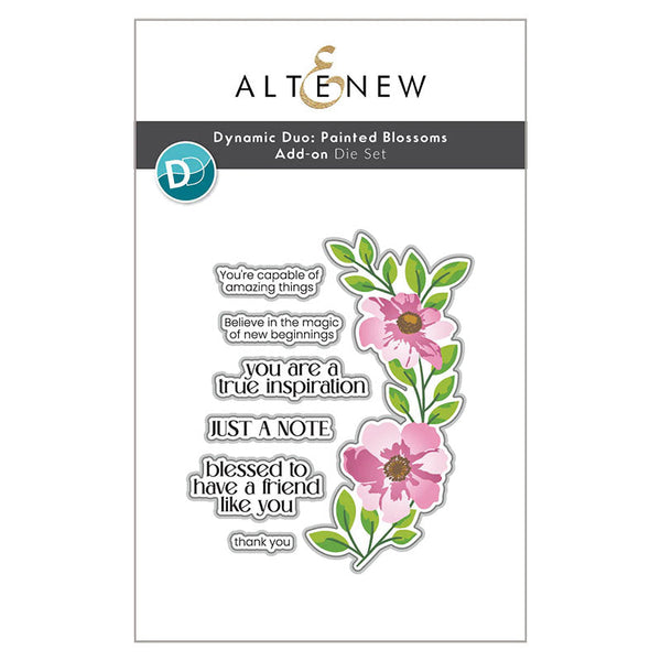 Altenew Dies Dynamic Duo Painted Blossoms Add-On