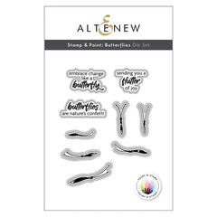 Altenew Dies Paint & Stamp Butterflies