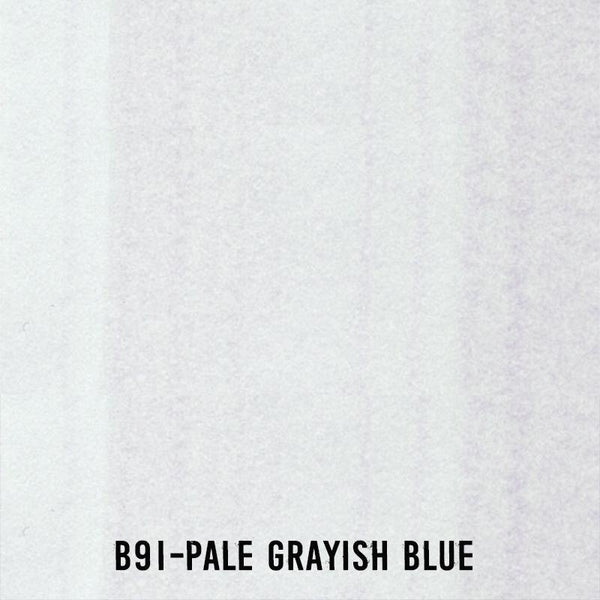 COPIC Ink B91 Pale Grayish Blue