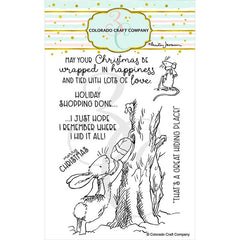 Colorado Craft Clear Stamps Hiding Presents