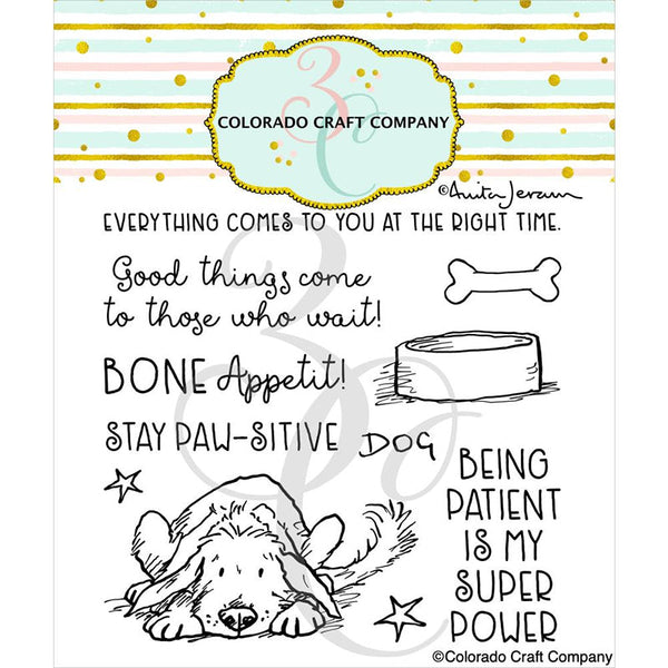 Colorado Craft Clear Stamps Stay Pawsitive