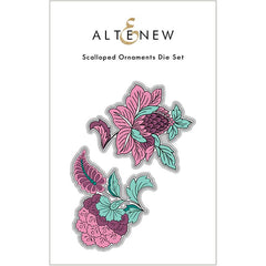 Altenew Dies Scalloped Ornaments
