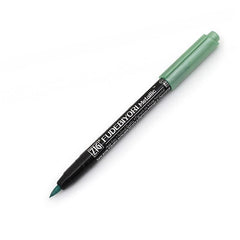 Fudebiyori Metallic Brush Marker Green