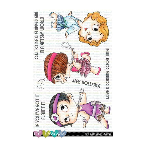 C.C. Designs Clear Stamps 20s Gals