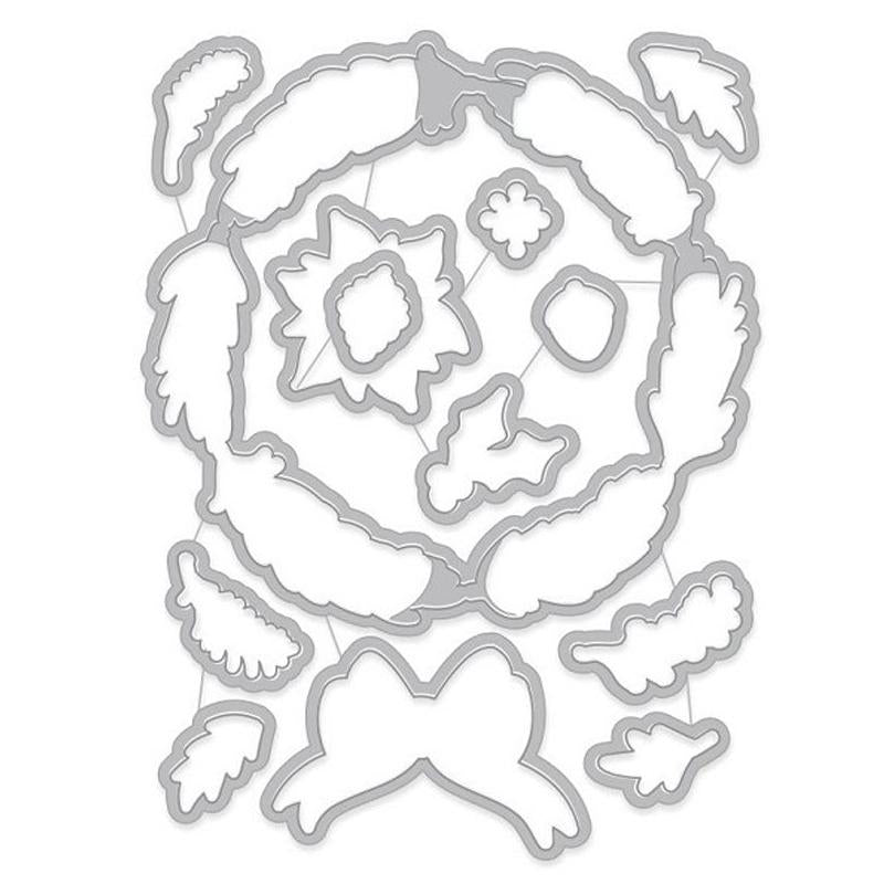 Hero Arts Dies Winter Wreath