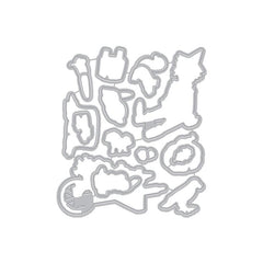 Hero Arts Dies Wheelbarrow Friends