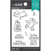 Hero Arts Clear Stamps Warm Wishes Penguins