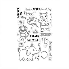 Hero Arts Clear Stamps Party Animals