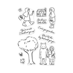 Hero Arts Clear Stamps Little Red Riding Hood