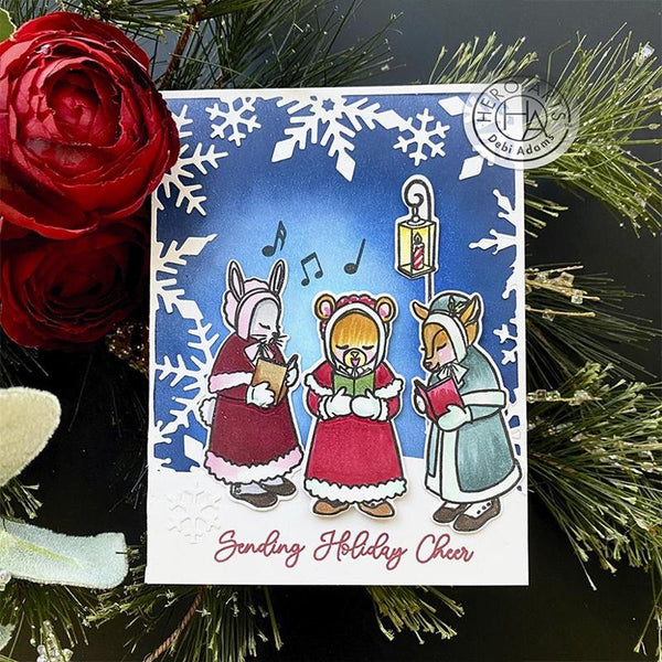 Hero Arts Clear Stamps Christmas Carolers