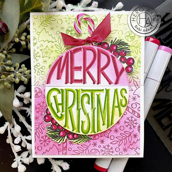 Hero Arts Clear Stamps Merry Christmas