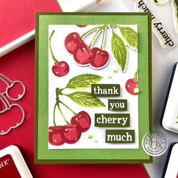 Hero Arts Clear Stamps Color Layering Cherries