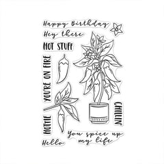 Hero Arts Clear Stamps Hot Stuff