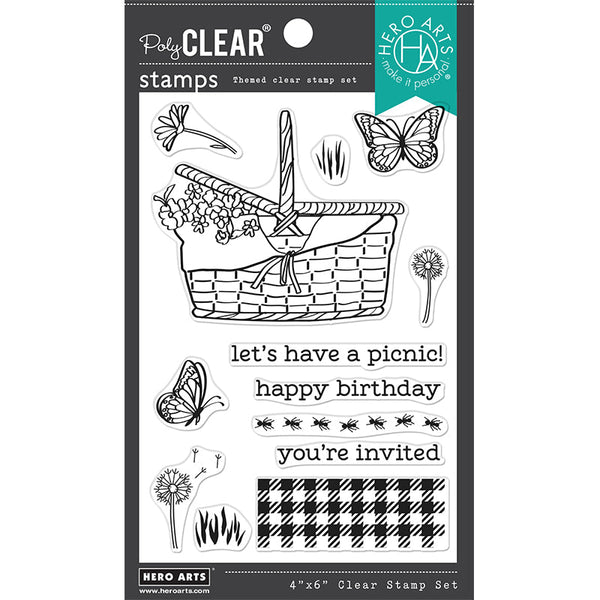 Hero Arts Clear Stamps Picnic Basket