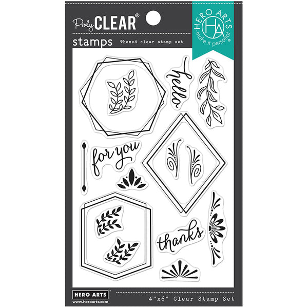 Hero Arts Clear Stamps Geometric Frames