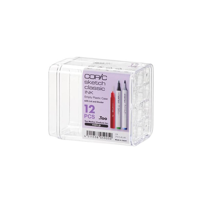 COPIC Empty Plastic Case 12 Markers