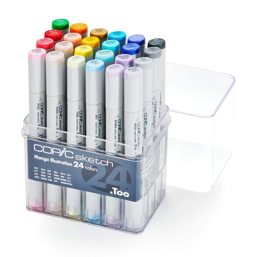 Too Copic JAPAN Multiliner 4 color Pens set Sketch Pen Marker