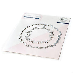 Pinkfresh Studio Dies Overlapping Leafy Wreath