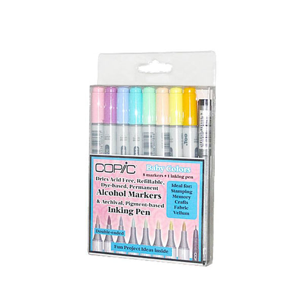 COPIC Ciao Marker 8pc Craft Baby