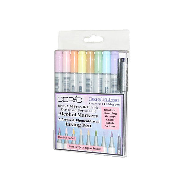 COPIC Ciao Marker 8pc Craft Pastel