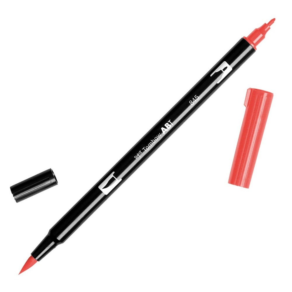 Tombow Dual Brush Marker 845 Carmine