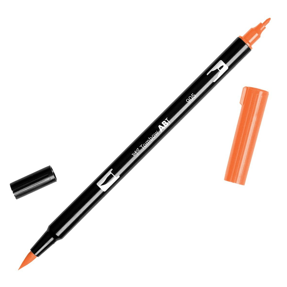 Tombow Dual Brush Marker 905 Red