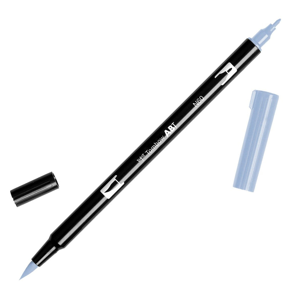 Tombow Dual Brush Marker N60 Cool Gray 6