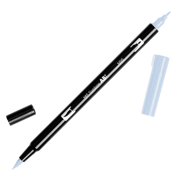 Tombow Dual Brush Marker N95 Cool Gray 1