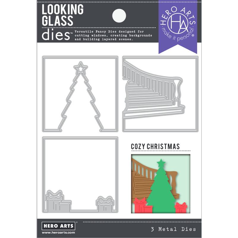 Hero Arts Dies Looking Glass Cozy Christmas