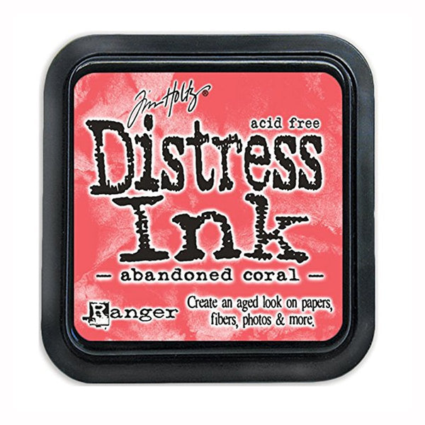 Tim Holtz Distress Ink Pad Abandoned Coral