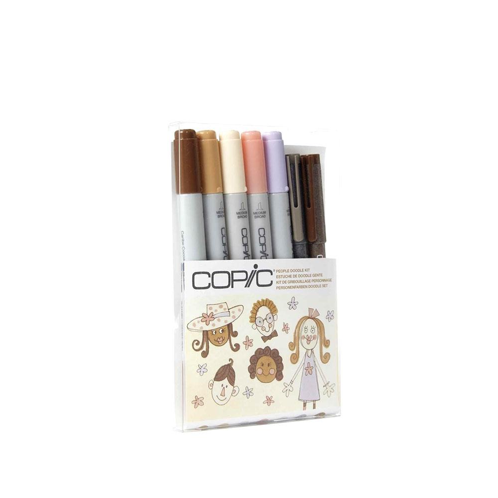 COPIC Ciao Marker 7pc Doodle People