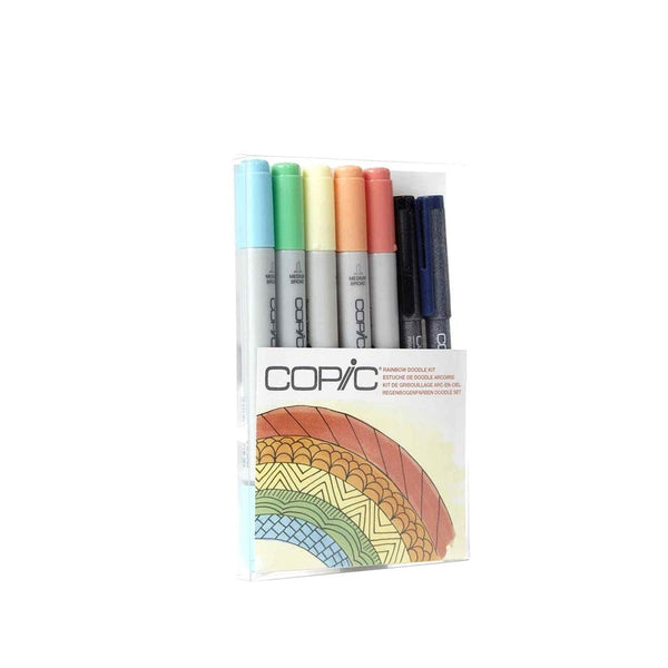 COPIC Ciao Marker 7pc Doodle Rainbow