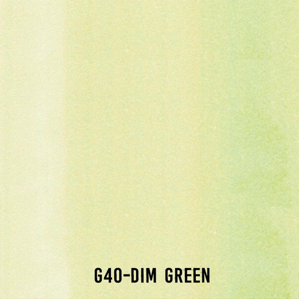 Copic Original Marker G40 Dim Green Markers