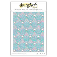 Honey Bee Dies Christmas Star A2 Cover Plate